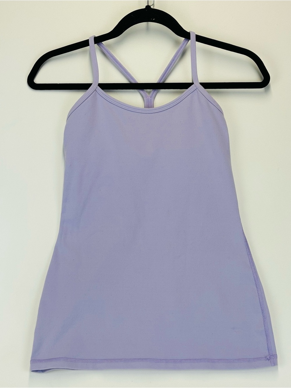 LULULEMON Power Y Tank Light Purple Size 4